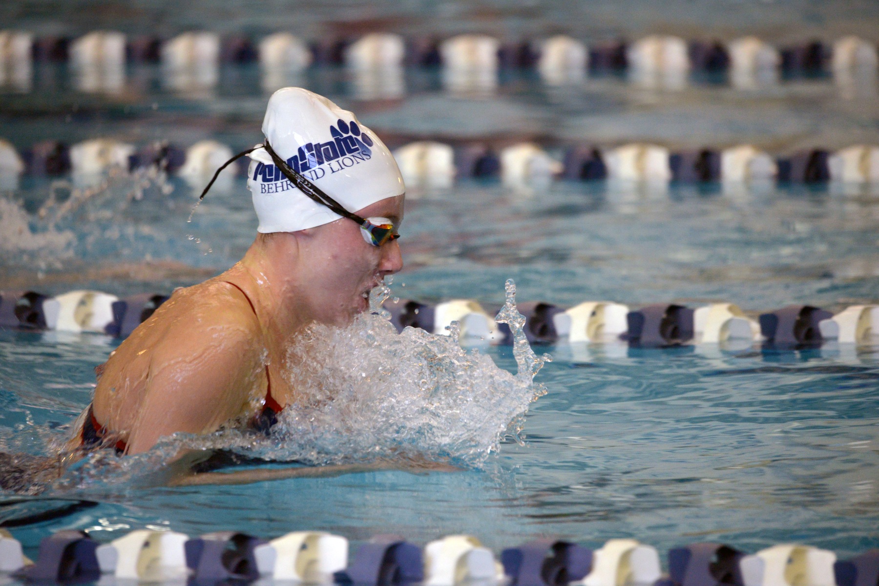 Women's Swimming & Diving Defeats Penn State Altoona