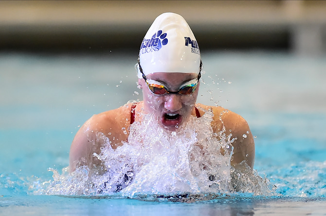 Behrend Lions Defeat Wells in Women's Swimming and Diving