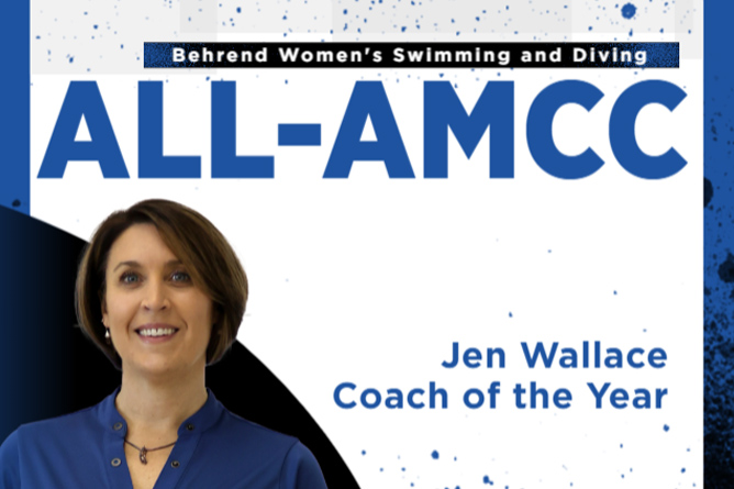 Women's Swimming and Diving All-Conference; Wallace Named Coach of the Year