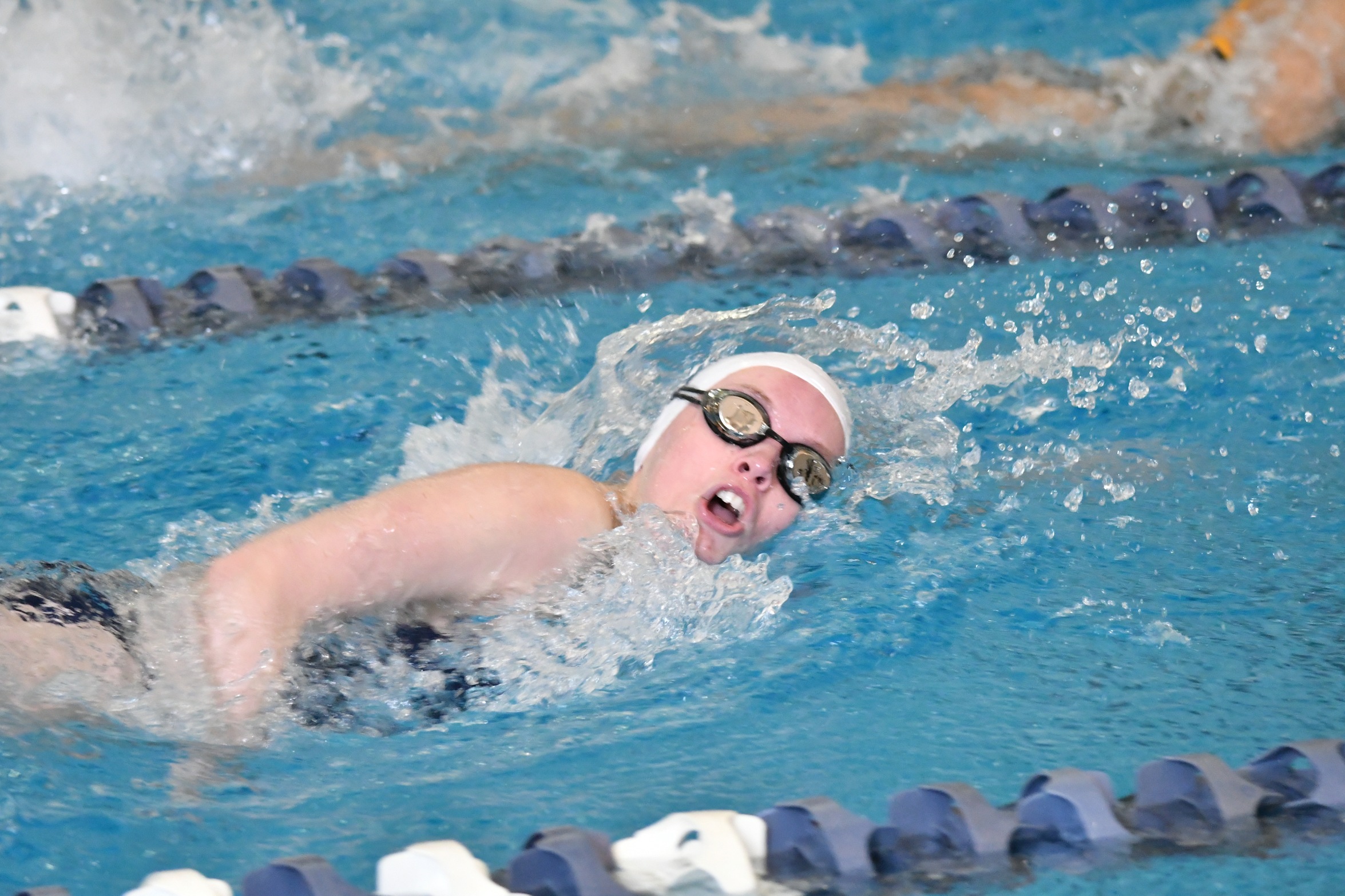 Behrend Women's Swimming and Diving Leads After Day One of Championships