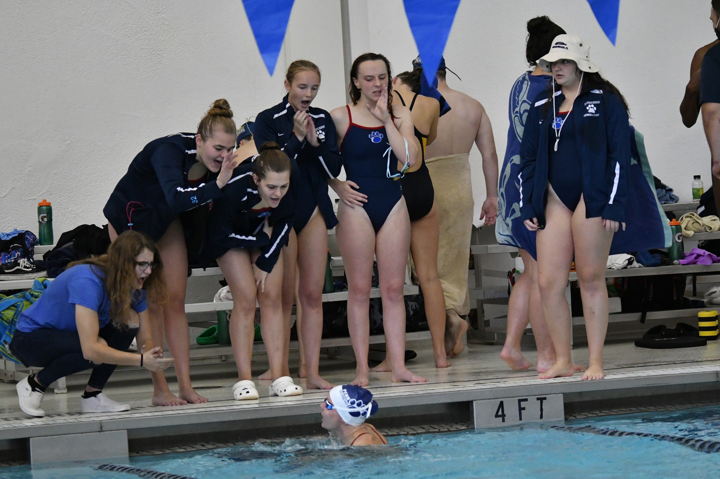 Behrend Women's Swimming and Diving Sets Eight Team Records at Nazareth
