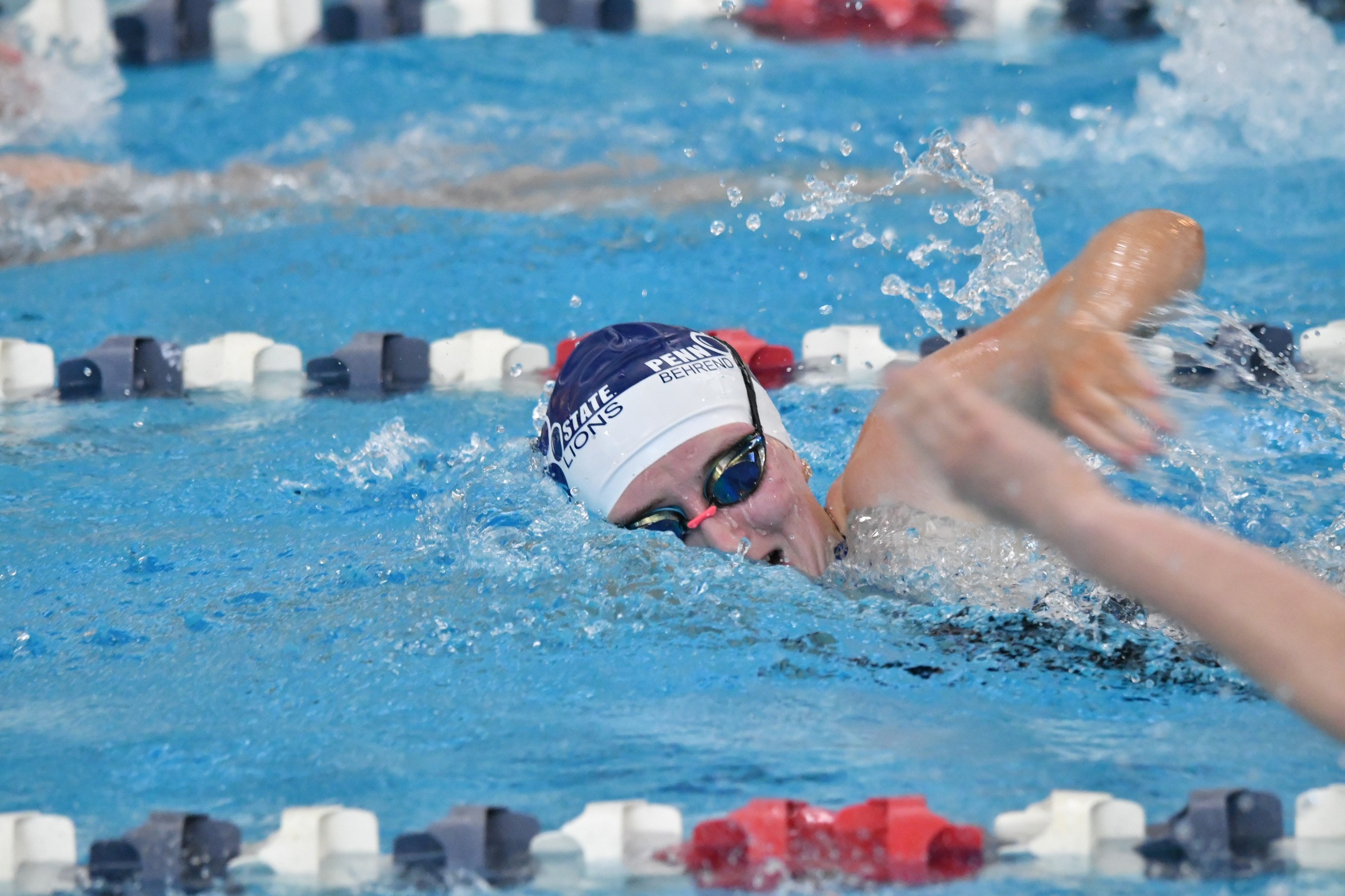Women's Swimming and Diving in First Place at Fredonia Invite