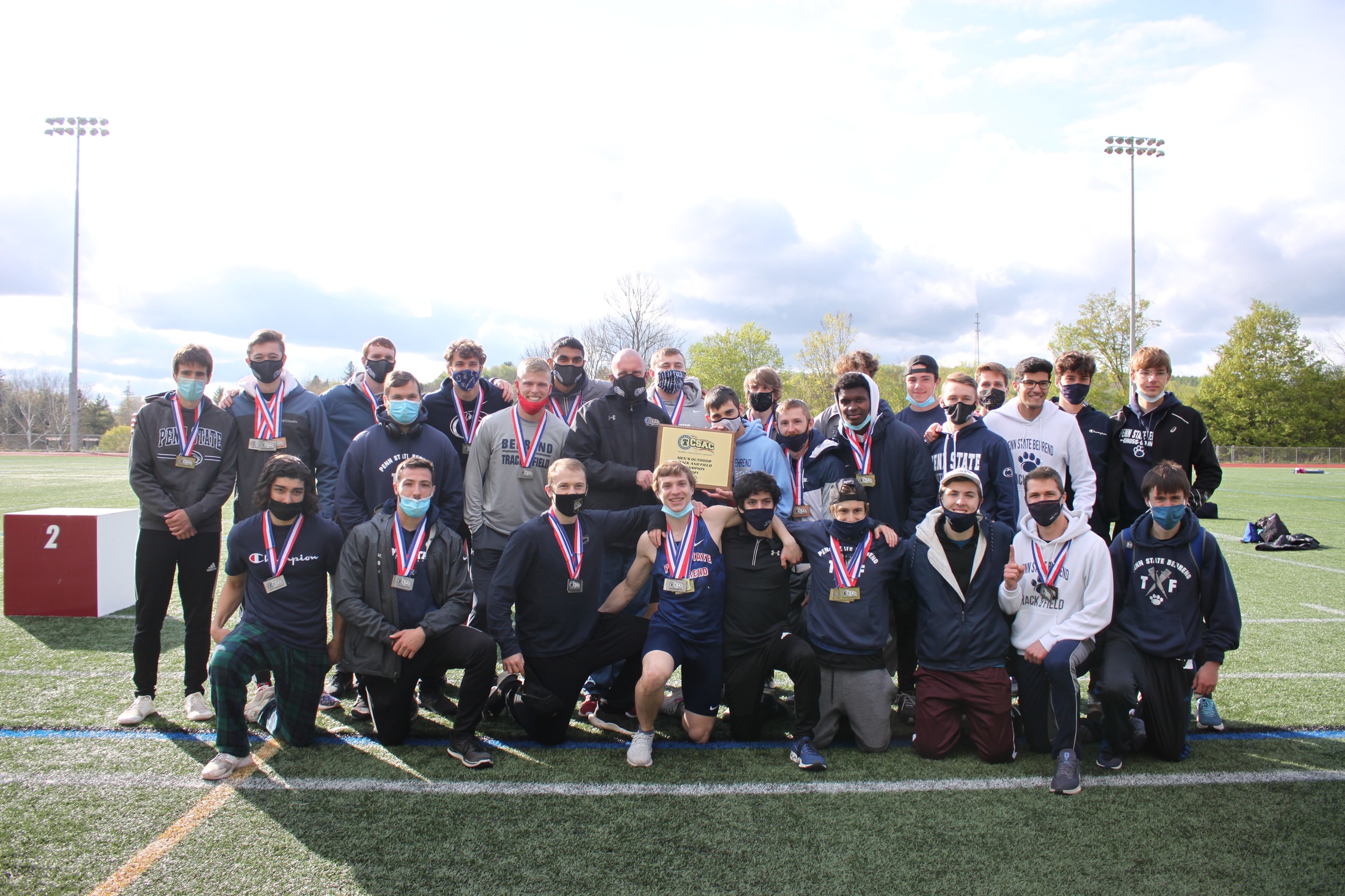 Men's Track and Field Wins CSAC Championship; Myers, Michael Named Athletes of the Year