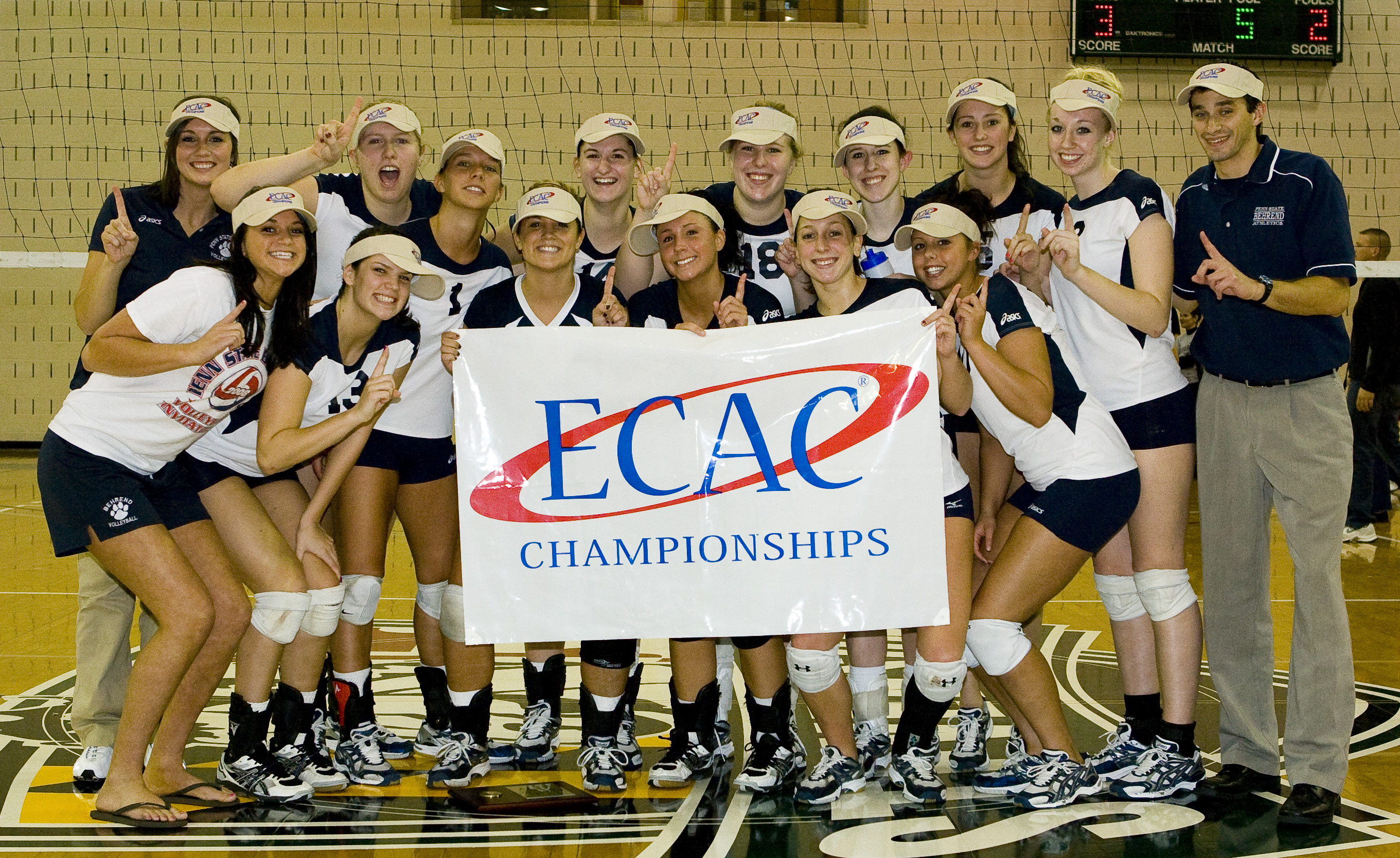 Penn State Behrend Wins 2008 ECAC South Volleyball Championship