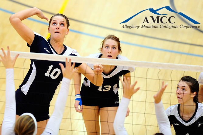 Three Named to All-AMCC Women's Volleyball Team