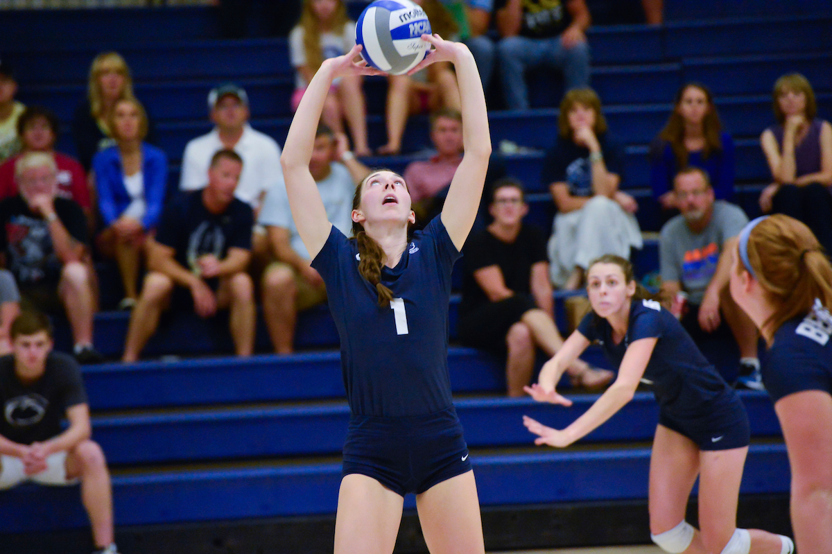 Women's Volleyball Named Lycoming Tournament Champions; Saunders All-Tournament Team
