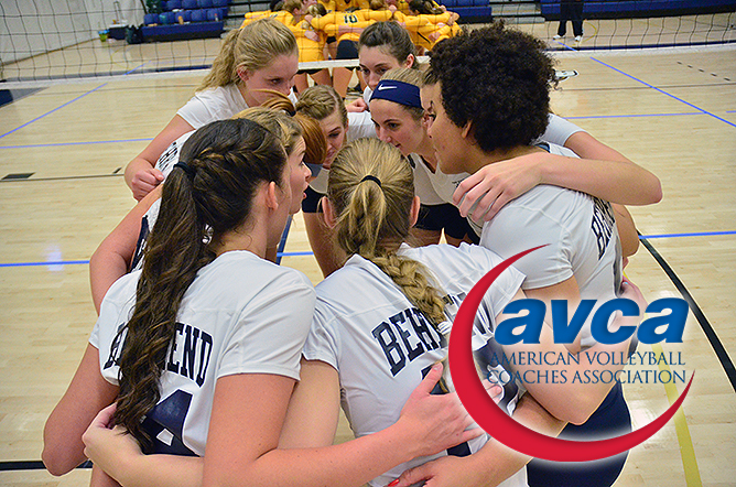 Women's Volleyball Honored by AVCA