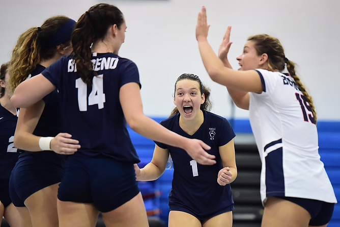 Behrend Volleyball Advances to AMCC Championship Match; Lions Sweep Altoona in Semifinals