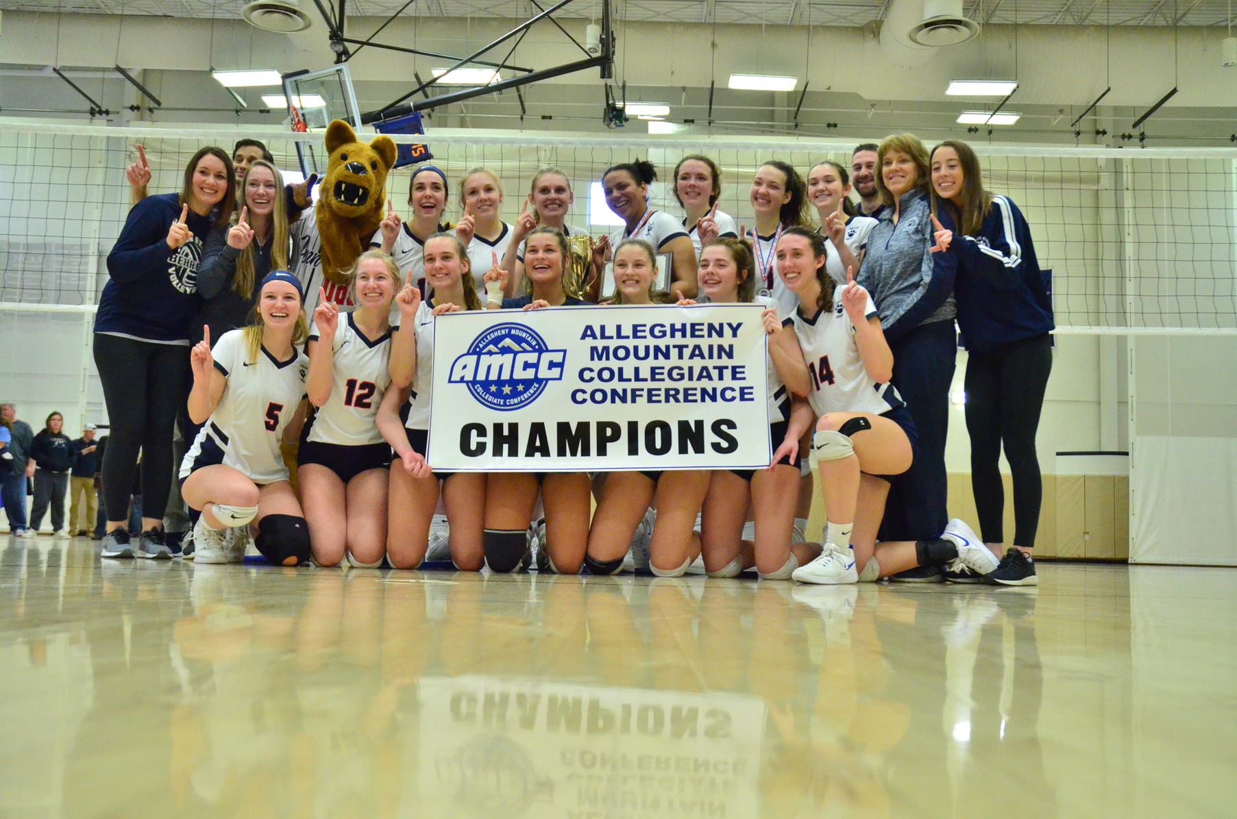 Behrend Volleyball Captures Fifth AMCC Championship; Lions Sweep Panthers