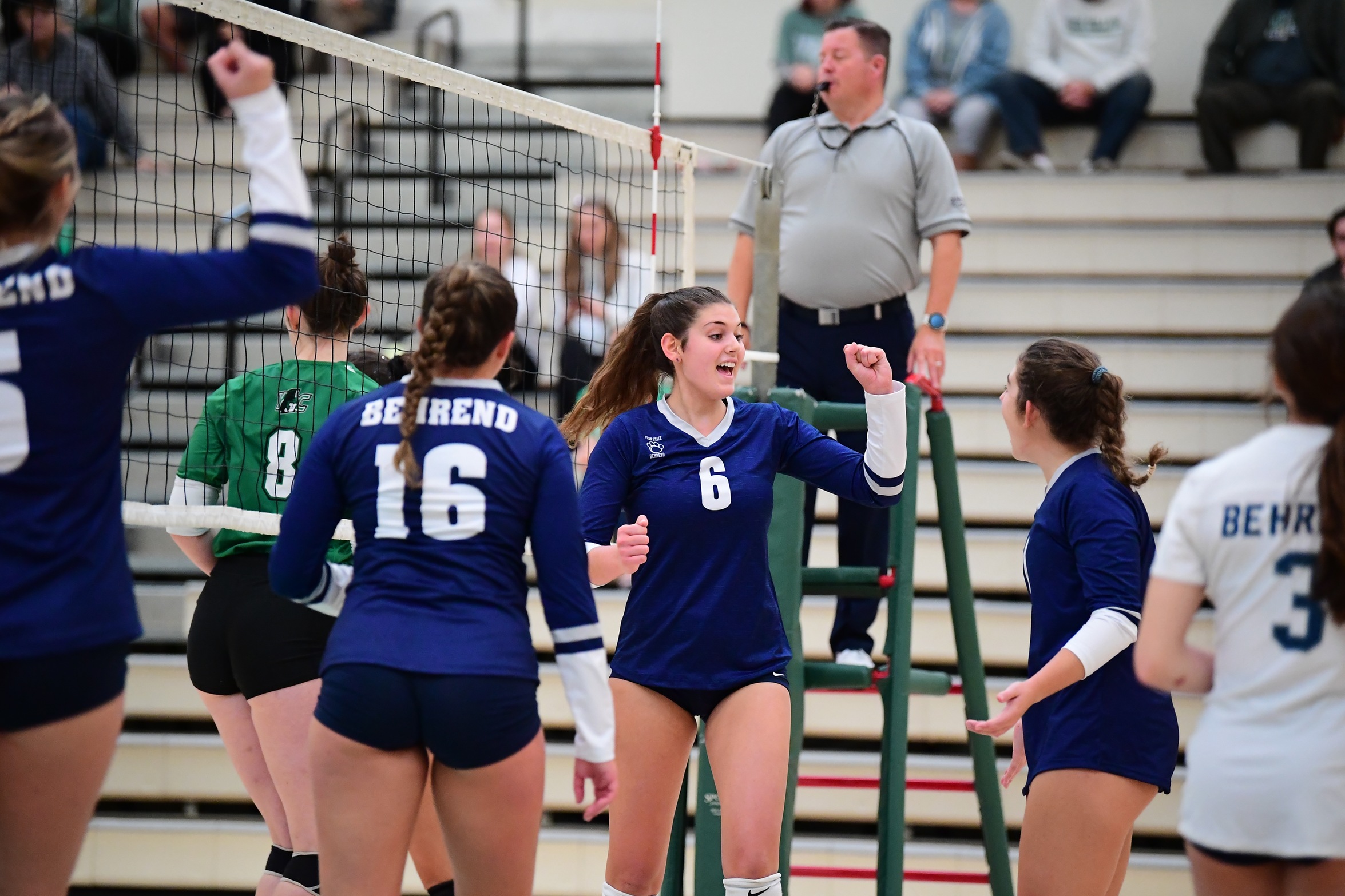 Behrend Women's Volleyball Advances to ECAC Semifinals; Lions Defeat Grove City