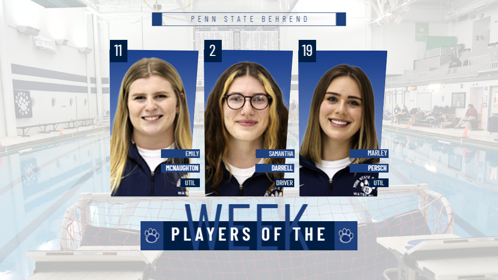 Women's Water Polo Lands Three on CWPA Players of the Week