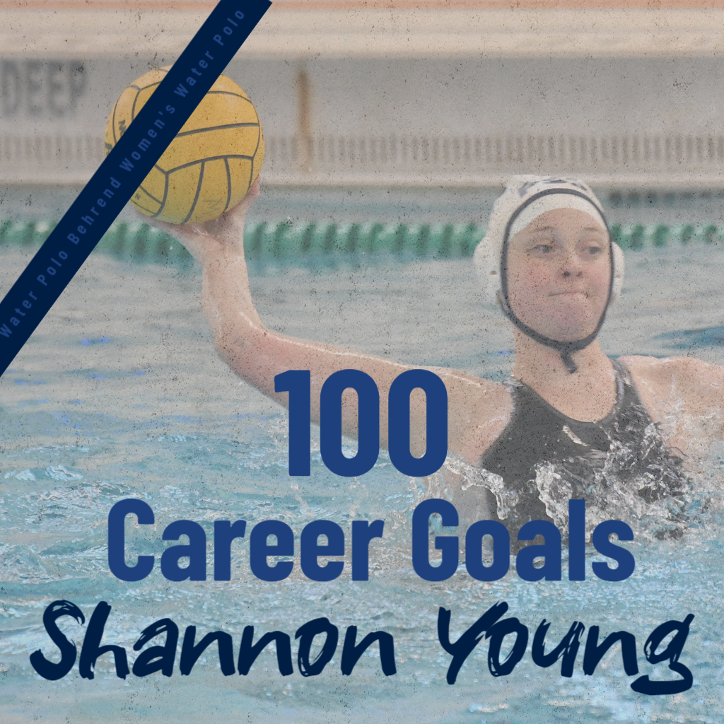 Young Reaches 100 Career Goals; Women's Water Polo Falls Twice