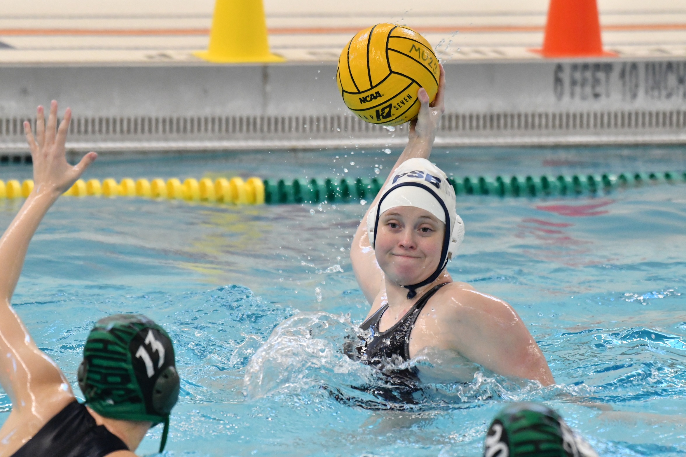 Darrell Breaks Steal Record, Young Scores Four Goals; Women's Water Polo Falls Twice