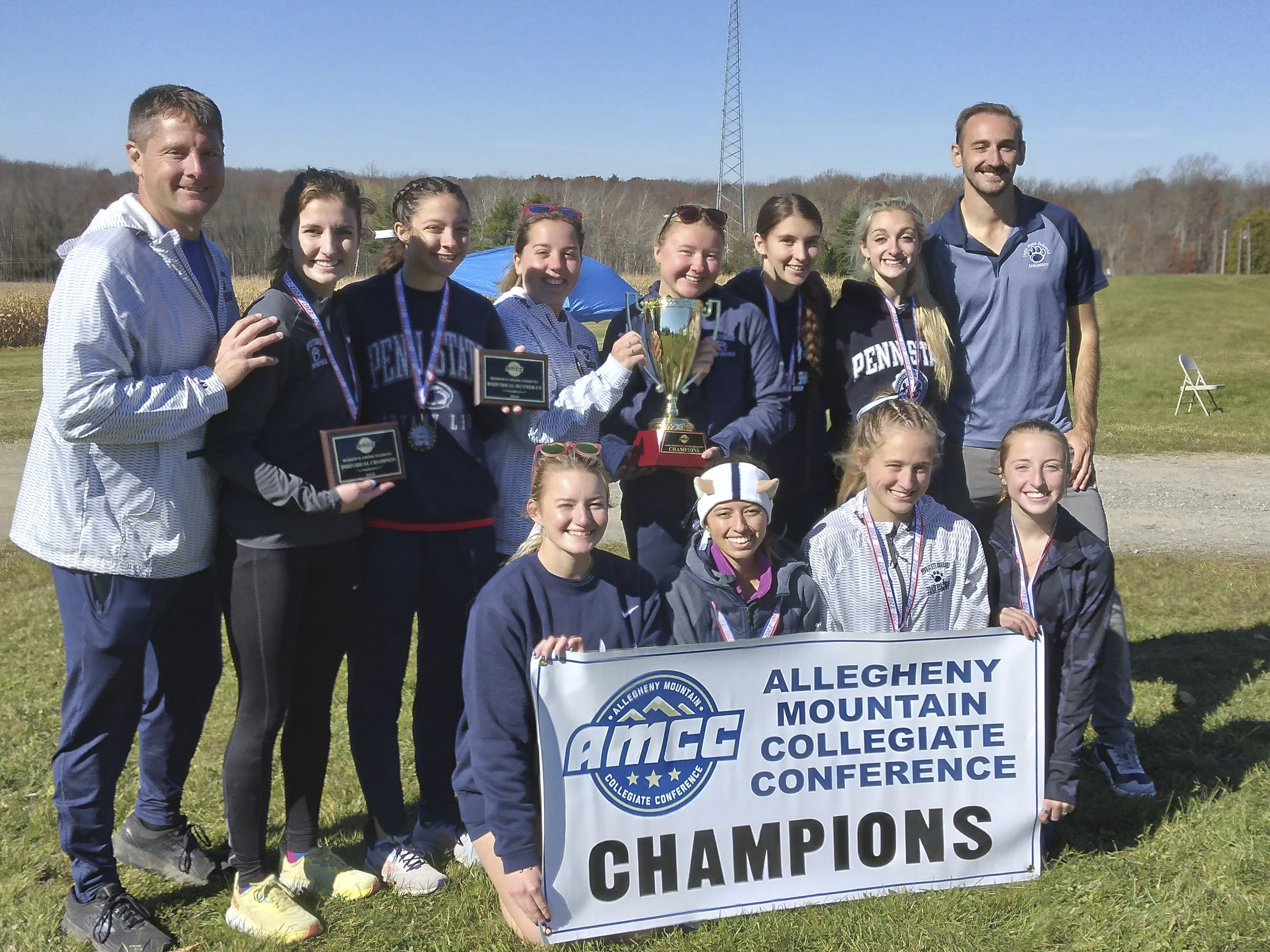 Women's Cross Country Captures AMCC Championship; Carr Individual Champion