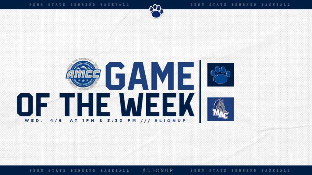 Behrend to Play Mt. Aloysius in AMCC Game of the Week