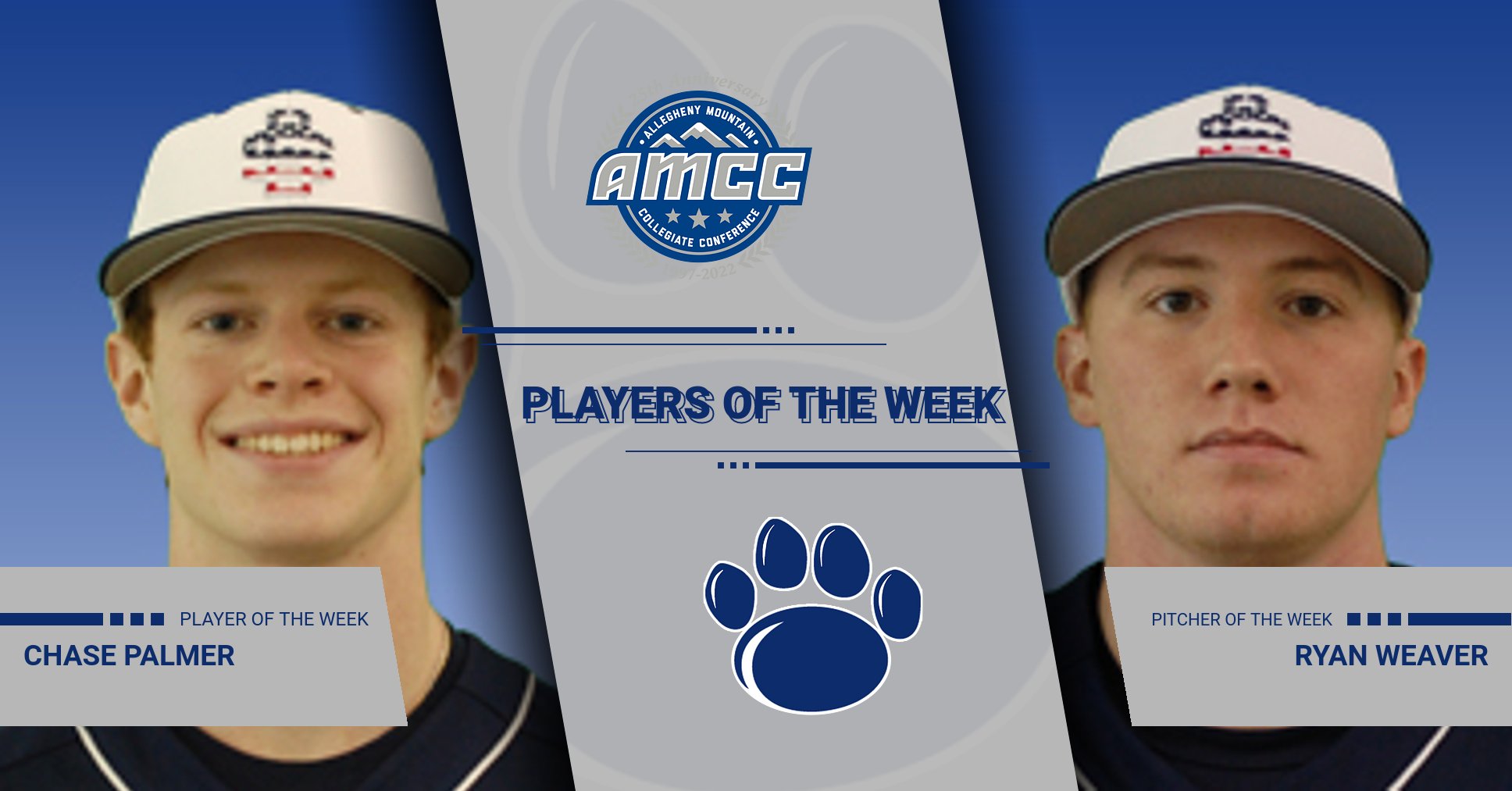 Behrend Baseball Sweeps AMCC Awards, Palmer and Weaver Claim First Weekly Honor of 2022