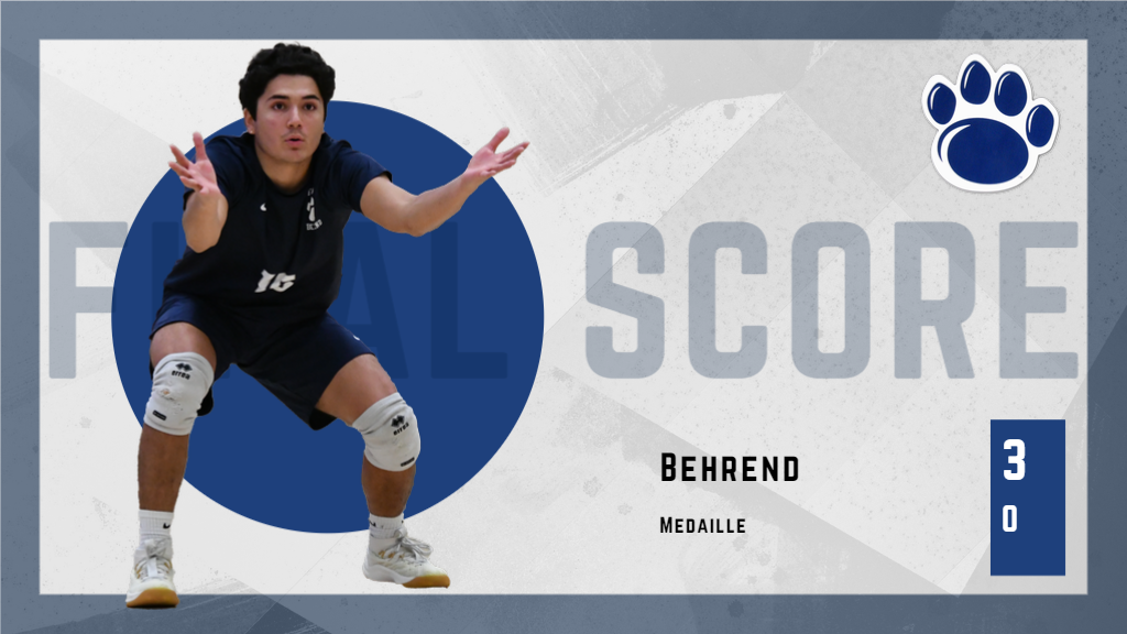 Behrend Men's Volleyball Shuts Out Medaille