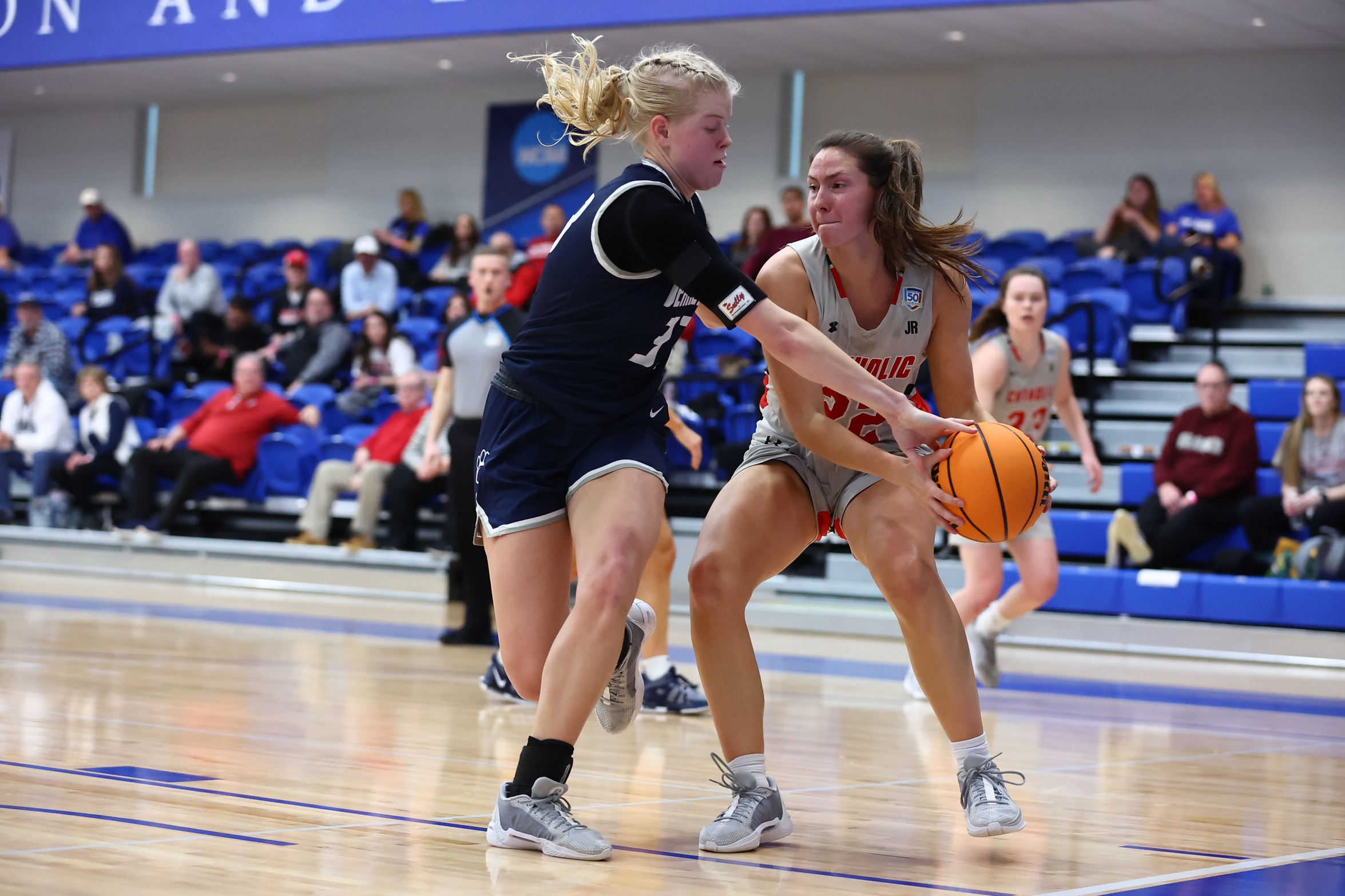 No. 11 Catholic Holds Off Behrend Women's Basketball in NCAA First Round