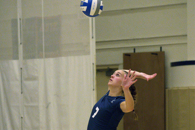 Behrend Volleyball Falls to John Carroll, Bluffton in Five Sets